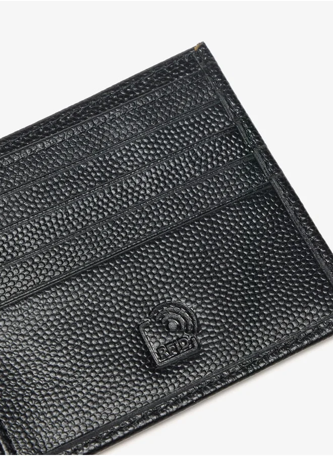 LBL by Shoexpress Men Textured Bi-Fold Wallet