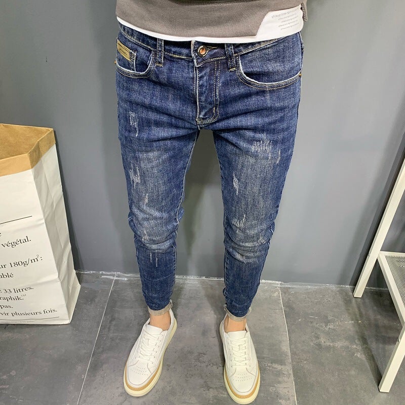 Unisex Casual Daily Denim Jeans - Image 5