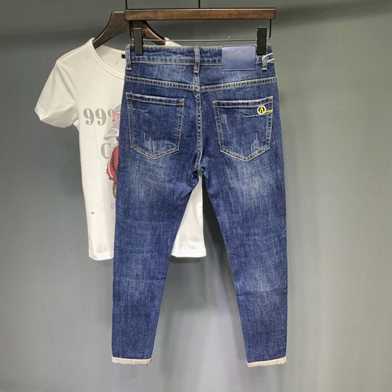 Unisex Casual Daily Denim Jeans - Image 3