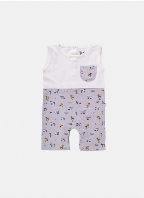Baby Boys Printed Romper
