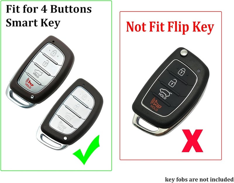 vurbemes TPU Key Fob Cover for Hyundai Models - Image 2