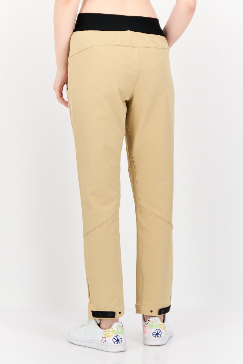 Adidas Women Sportswear Fit Terrex Utilitas Soft Shell Outdoor Tactical Pants, Tan  - Image 3