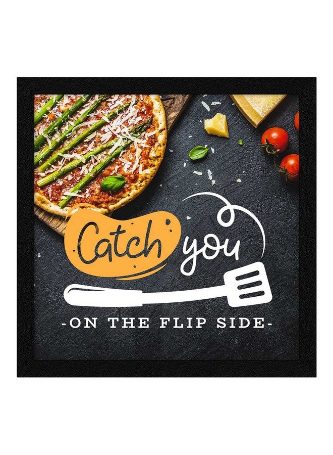 ArtX Kitchen Food Quotes Motivational Funny Wall Art Frames, Framed Posters, 20 X 20 inches, 10.0 X 10.0 inches Each, Multicolor, Synthetic Wood, Set of 4 (AXJ00104-SPI) - Image 5