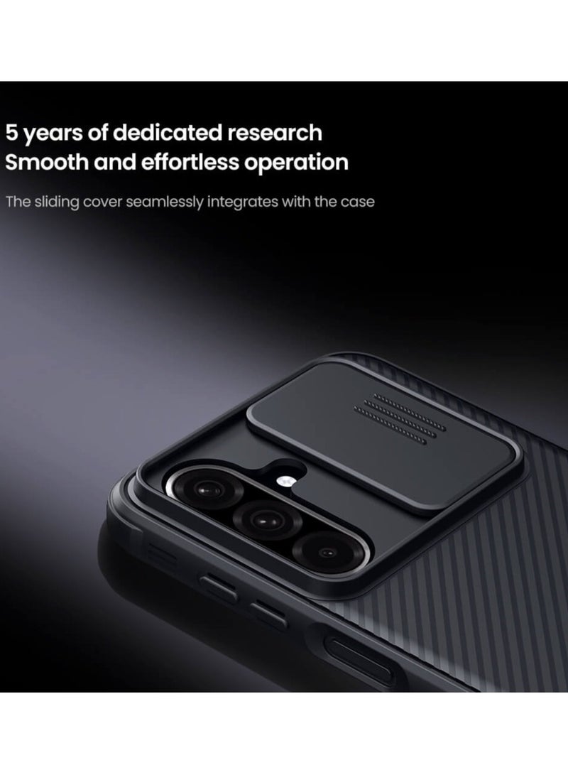 Nillkin Case for Samsung Galaxy A17 5G Camshield Pro Magnetic Case  Camera Slider Double Layered Protection TPU + PC Black Color- Black - Image 4