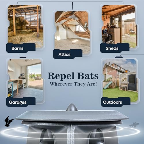 CLEANRTH BCS202 Bat-Blocker Pro - Safely Repels Bats Away - Image 3