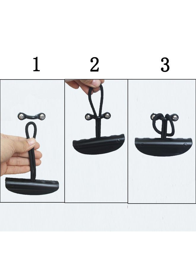 YYST Lot 2 Kayak Carry Handle Pull Handle T-handle with Cord and Pad Eyes - Image 3