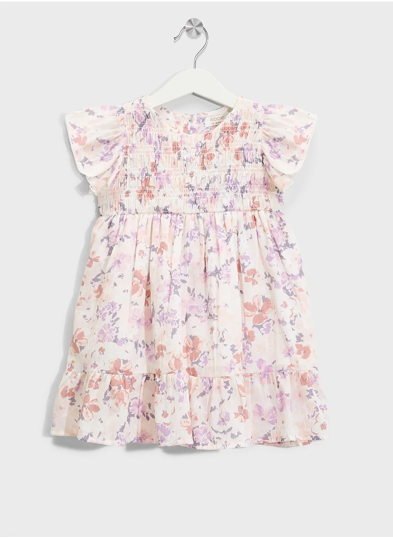 ريبلز مع نمشي Girls Cotton Dress