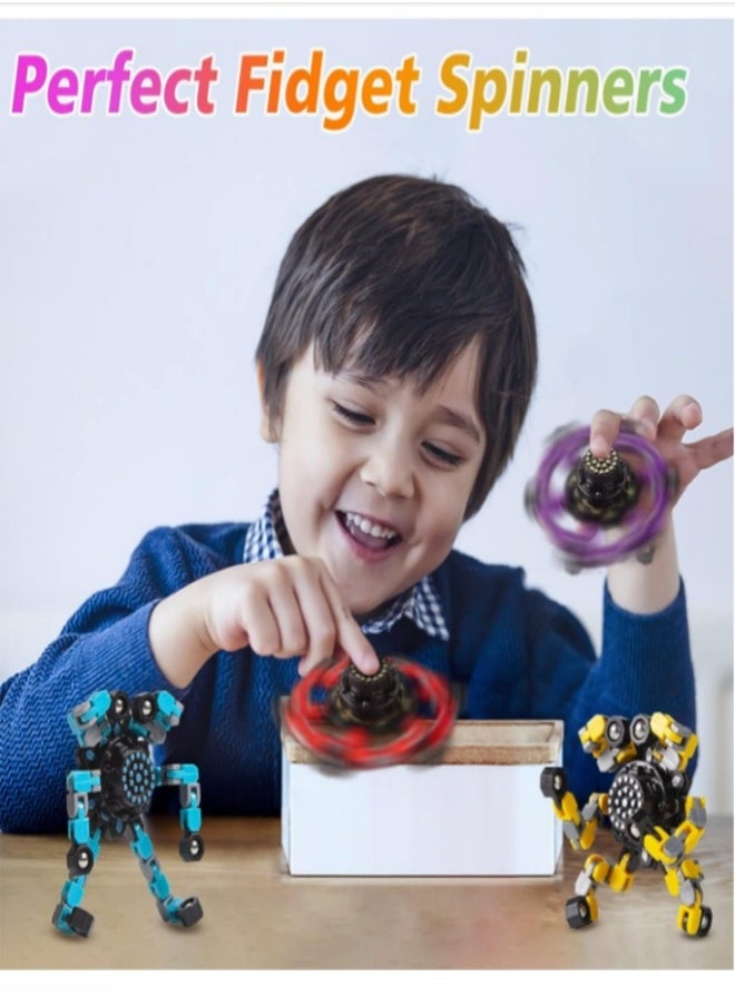 Fingertip Gyros for Kids Gifts (4pcs)