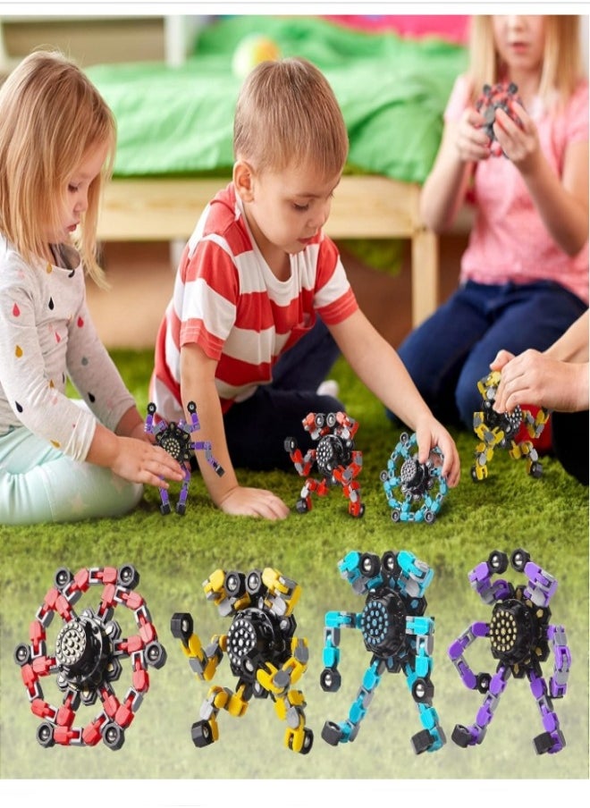 Fingertip Gyros for Kids Gifts (4pcs)