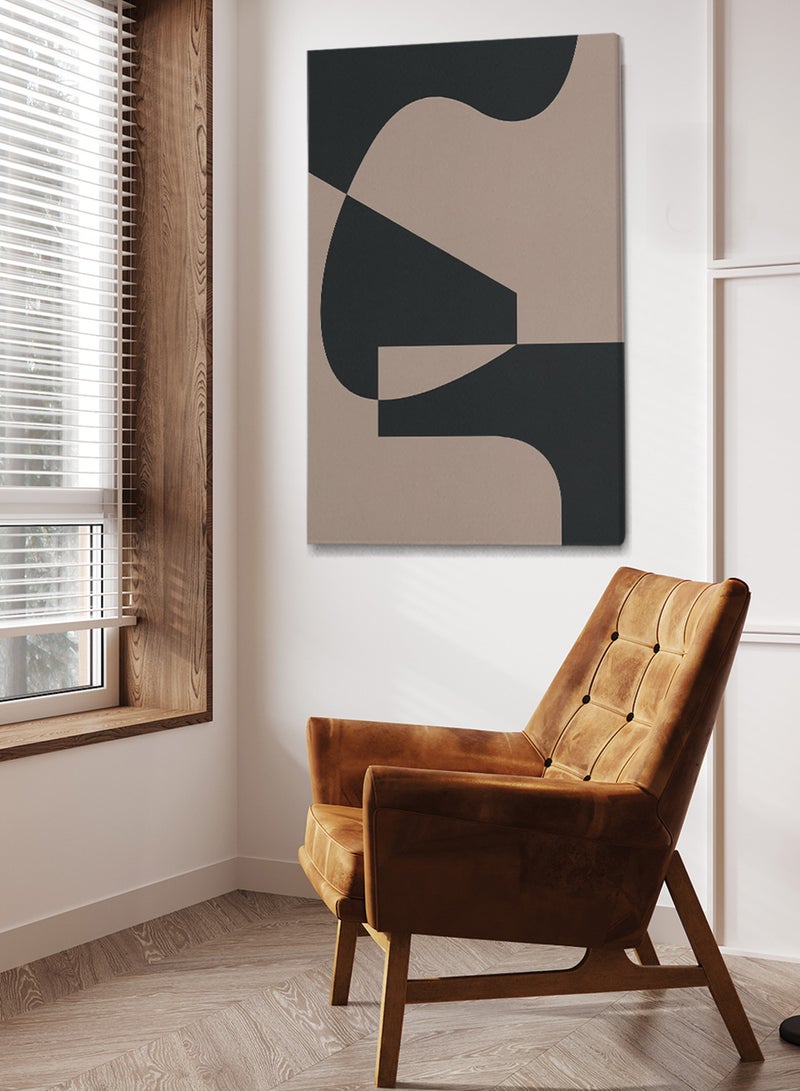 LOWHA Framed Canvas Wall Art Stretched Over Wooden Frame with Bohemian Art Pattern Painting - Image 2