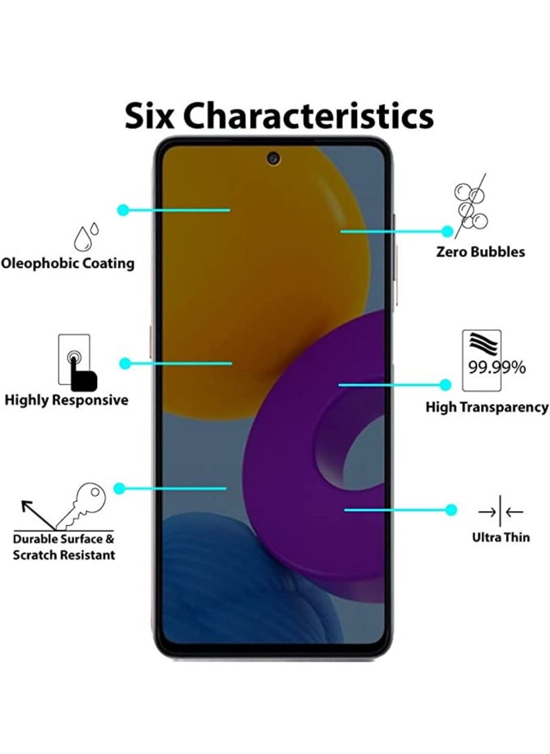 Raxoom Privacy Screen protector compatible with Samsung Galaxy M52 5G - Image 2