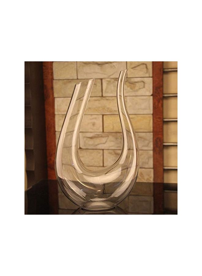 S-TOP Wine Decanter 1.2L U Shape Classic Wine Aerator, Red Wine Carafe, Wine Gifts, Wine Accessories - Image 2