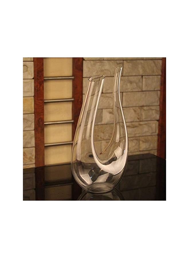 S-TOP Wine Decanter 1.2L U Shape Classic Wine Aerator, Red Wine Carafe, Wine Gifts, Wine Accessories - Image 3