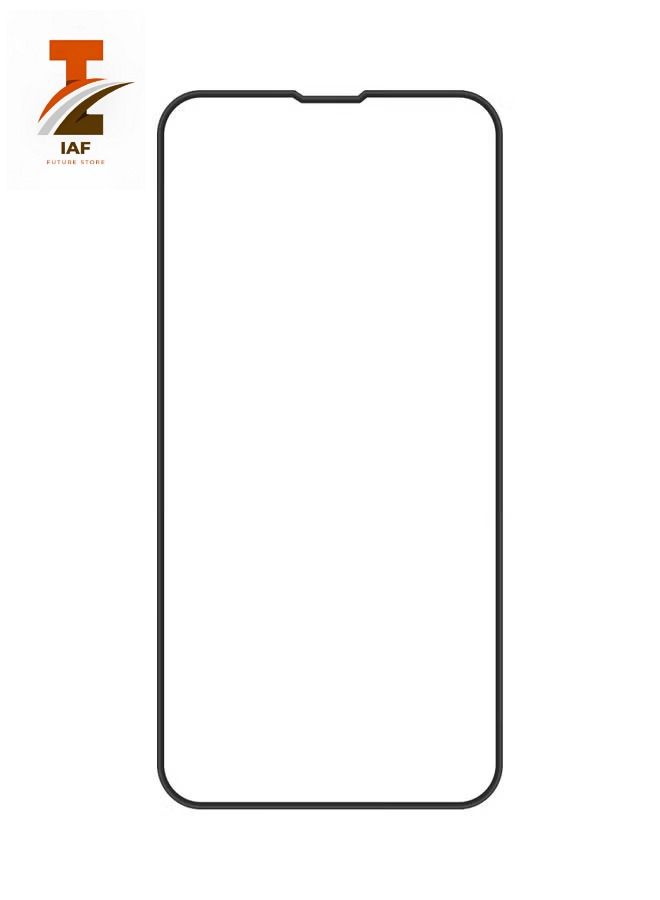 IAF DropProtect Clear 3D Glass Screen Protector With Built-in Bumper For iPhone 14 pro max Clear - Image 1