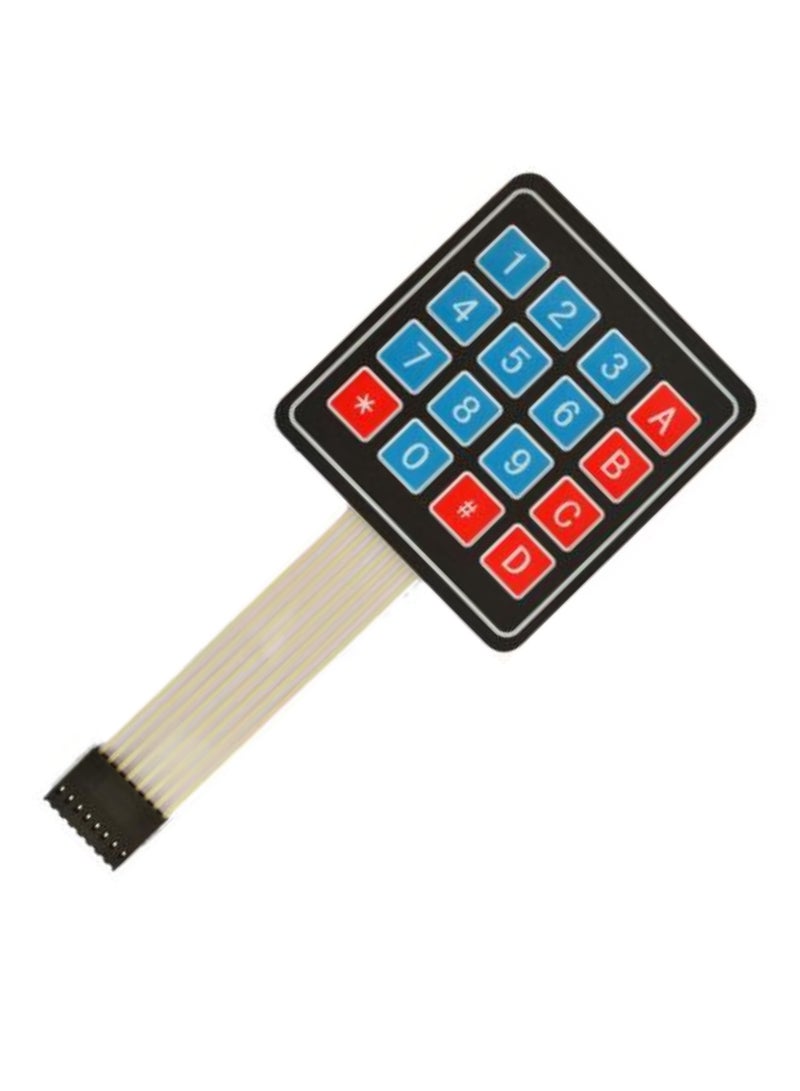 Arduino 4x4 Matrix Membrane Keypad