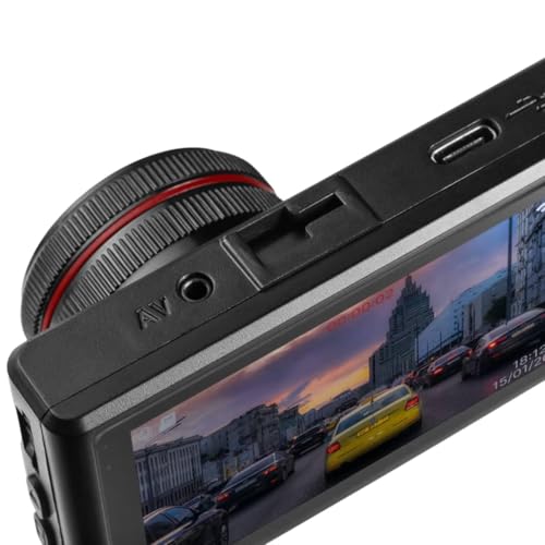 YOURKARTS.COM T968 Pro Dash Cam | Camera – Full HD 1080P + 720P Front & Rear Camera with 3-Inch IPS Display, G-Sensor, USB-A to Type-C Cable 3m and Night Vision-18 Months Warranty - Image 3