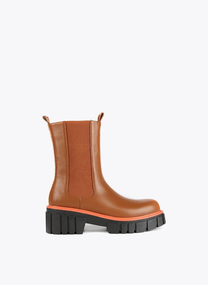 Lola Casademunt Ankle boots with two-tone soles