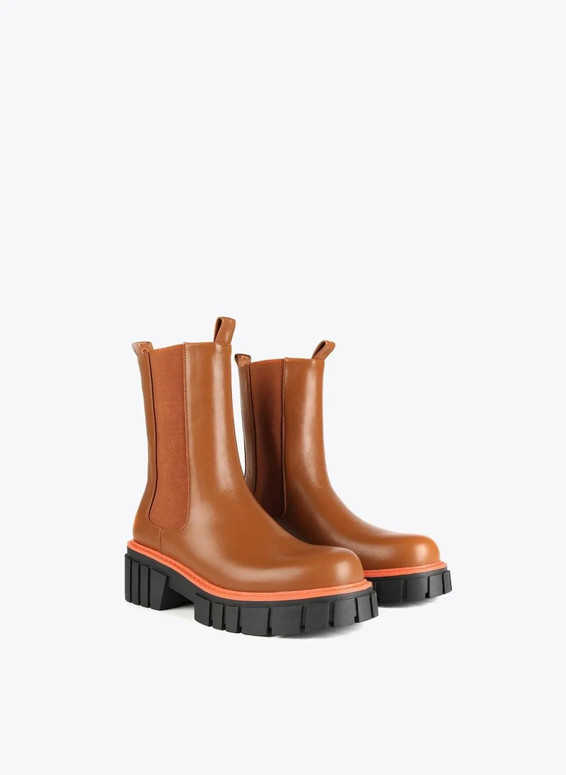 Lola Casademunt Ankle boots with two-tone soles