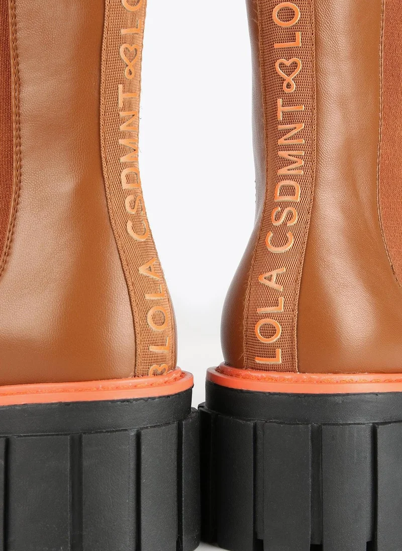 Lola Casademunt Ankle boots with two-tone soles