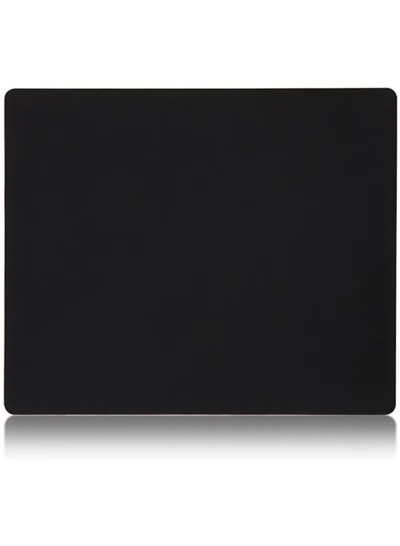 Huitich Large Black Mouse Pad with Lock Edge – Non-Slip Desk Mat for Gaming & Office - Image 1