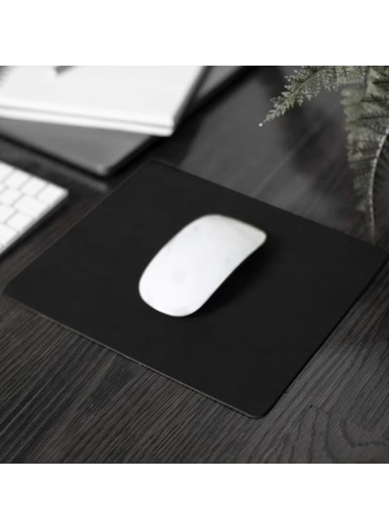 Huitich Large Black Mouse Pad with Lock Edge – Non-Slip Desk Mat for Gaming & Office - Image 3