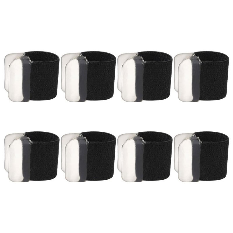 Large Black Toe Separators 4 Pairs Orthopedic Alignment Relief for Men and Women - Image 2