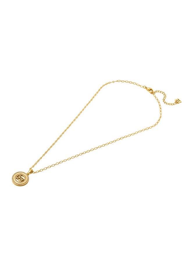 ESCADA Alice Necklace for Women Iconic E Signature Pendant, Crystal Accents, Modern Luxury and Chic Design - Image 2