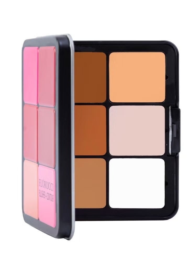 فلوروتشي مجموعة احمر خدود و كونتور محدد وجه كريمي من فلورتشي FC-005 None - Image 2