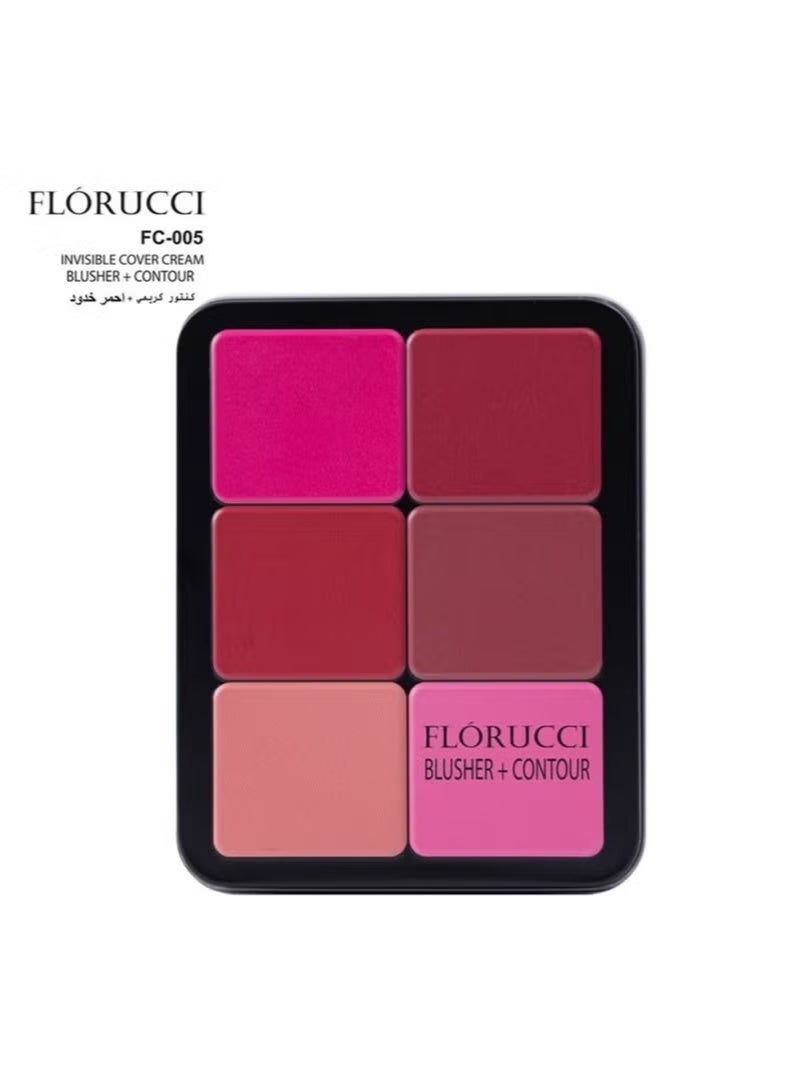فلوروتشي مجموعة احمر خدود و كونتور محدد وجه كريمي من فلورتشي FC-005 None - Image 3