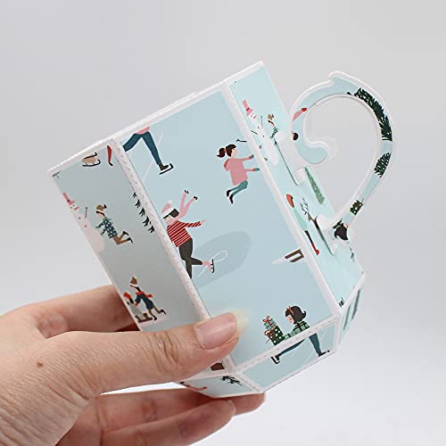 K.S. CRAFT KSCRAFT 3D Coffee Mug Metal Cutting Dies Stencils for DIY ScrapbookingPhoto Album Decorative Embossing DIY Paper Cards - Image 1