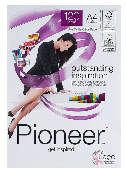 250-Sheet A4 Size Multi-Purpose Copy Paper 120gsm Thickness