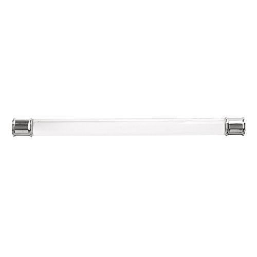 Hickory Hardware 1 Pack Solid Core Kitchen Cabinet Pulls, Luxury Cabinet Handles, Hardware for Doors & Dresser Drawers, 8-13/16 Inch (224mm) Hole Center, Crysacrylic with Chrome, Midway Collection - Image 2