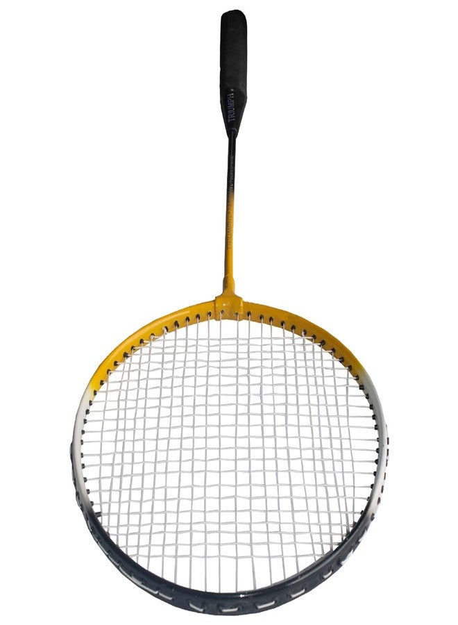 ترايامف مضرب تنس الريشة من تريومف، وكرة تنس الريشة، ومضرب تنس الريشة تريومف باشون قطعة واحدة مع 10 قطع من كرات تنس الريشة تريومف تيتان-200i المصنوعة من ريش البط وغطاء كامل للمضرب - Image 5