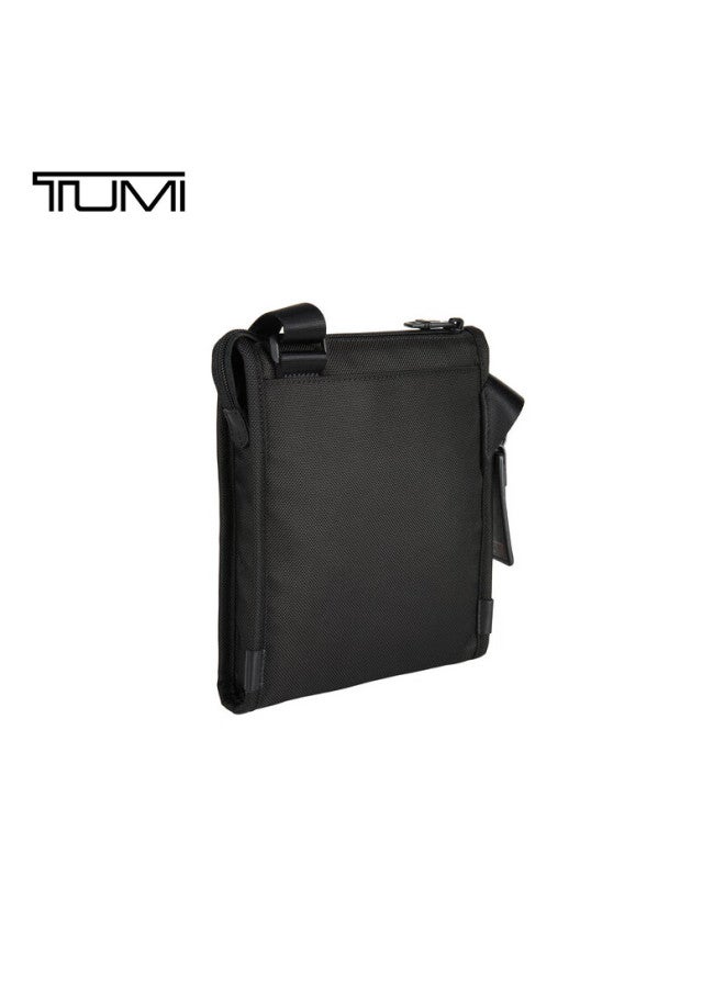 Tumi Gen4.3 Men's Shoulder Bag, Business Commute Daily Casual Square Crossbody Bag, Black, Gift - Image 2