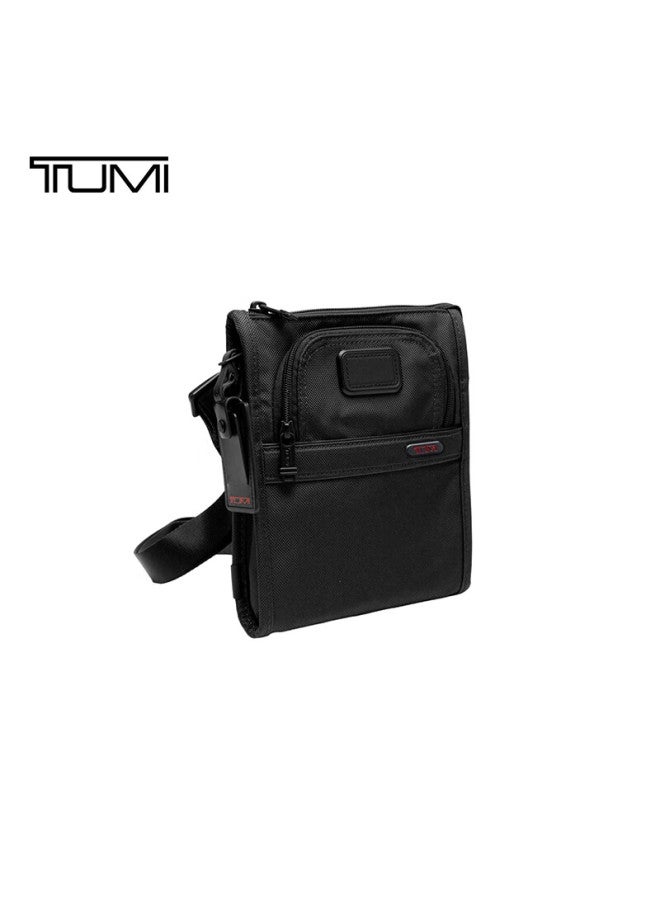 Tumi Gen4.3 Men's Shoulder Bag, Business Commute Daily Casual Square Crossbody Bag, Black, Gift - Image 1