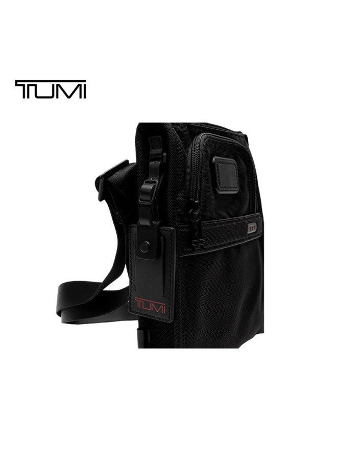 Tumi Gen4.3 Men's Shoulder Bag, Business Commute Daily Casual Square Crossbody Bag, Black, Gift - Image 3