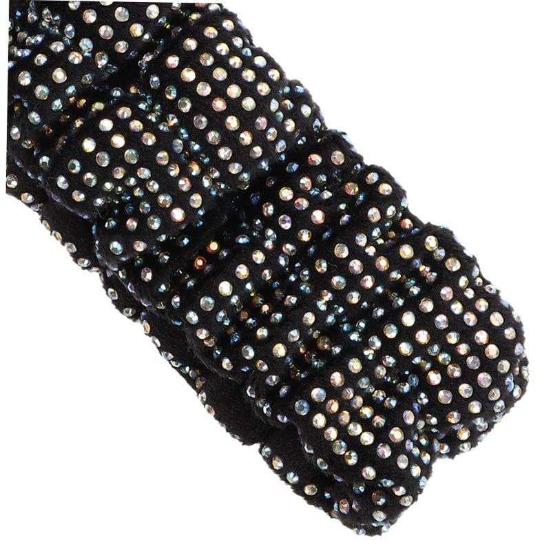 Black Rearview Mirror Cover Protector for Cars Easy to Install Stylish Auto Accessory - Image 3