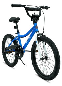 Whimsy Whimsy - Classic 20" Kids Bike 2-Minute Assembly, Handbrake, Child-Friendly Cycle, Adjustable Saddle - Blue  - Image 2