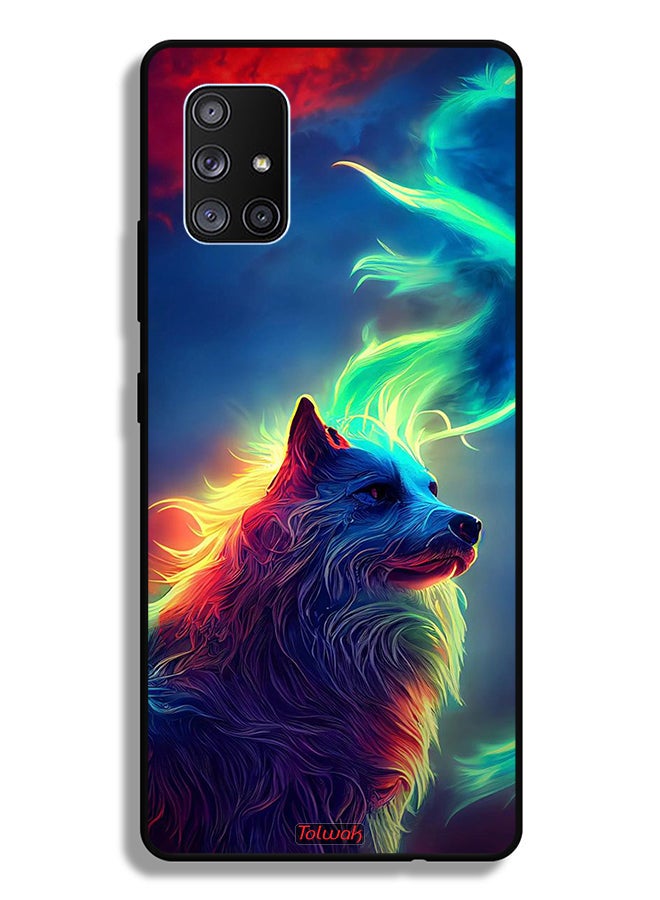Tolwak Samsung Galaxy A71 5G Protective Case Cover Wolf - Image 1