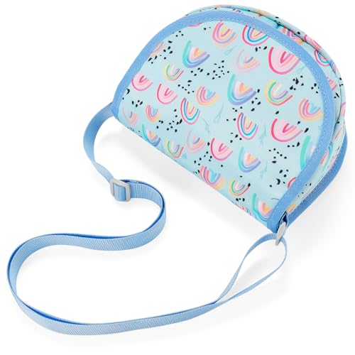 Choco Mocha Girls Purses for Kids 6-8 Girls Crossbody Purse for Girls age 8-10 Kids Crossbody Bag for Girls Crossbody Bag Rainbow Purse for Little Girls age 4-6 5-7 6 8 9 Valentines Gifts Blue - Image 5
