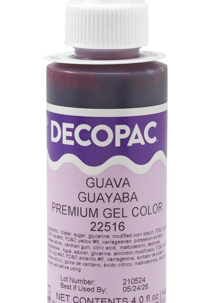 DecoPac Guava Trend Premium Gel Color for Cake Decorations - 4 Fl Oz - Image 3