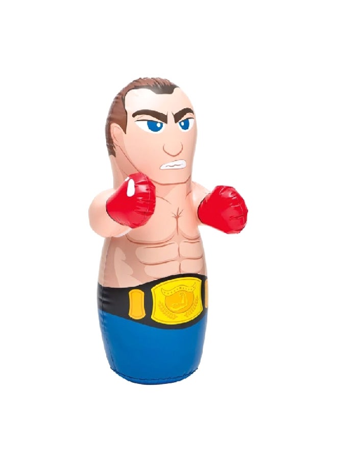 INTEX 3D Inflatable Assorted Boxer and Wrestler Bop Bags Multicolour 91 x 72 cm 44672 - Image 2