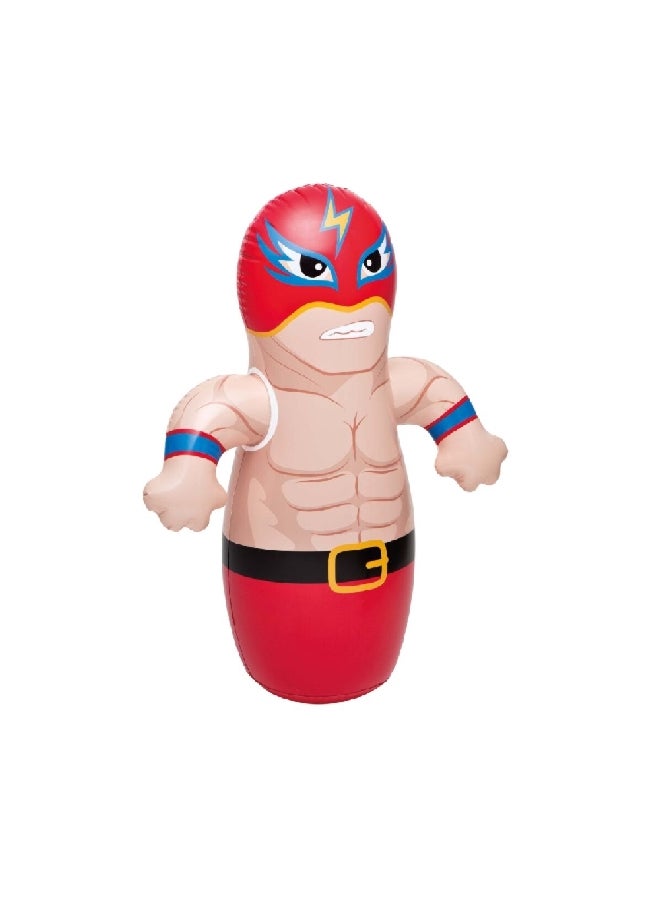 INTEX 3D Inflatable Assorted Boxer and Wrestler Bop Bags Multicolour 91 x 72 cm 44672 - Image 3