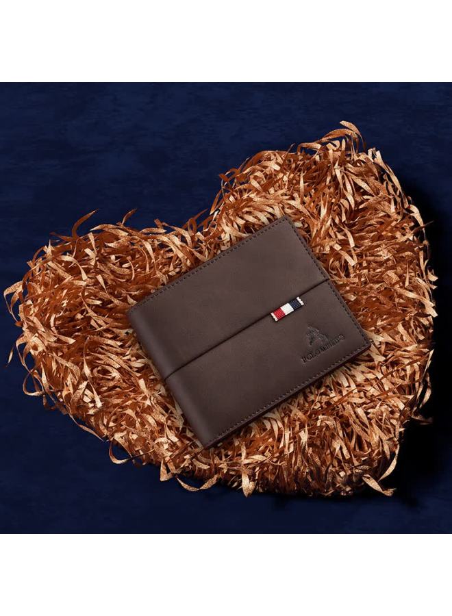 Polomeisdo Men's Wallet, Short Multi-card Slots Billfold Gift Box, Self-operated Birthday Gift For Boyfriend, Husband, Father, Practical Present - Image 3