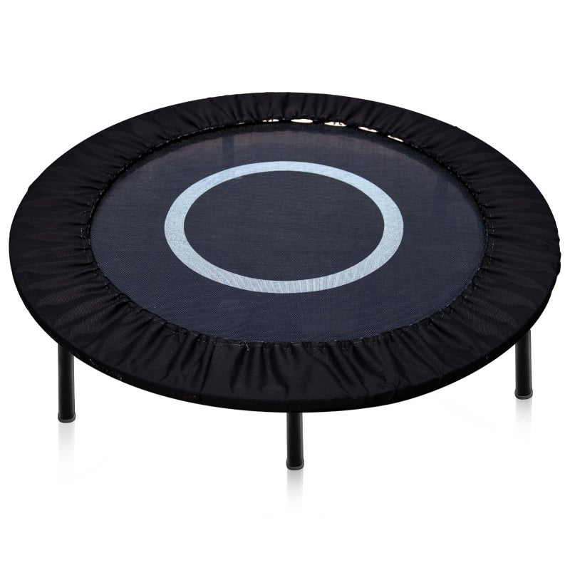 Tatuo Trampoline Spring Cover Round Small Trampoline Replacement Safety Cover 600D Oxford Cloth Optional For Serviceable Waterproof Frame For Home(36 Inch-6 Hole,Black) - Image 1