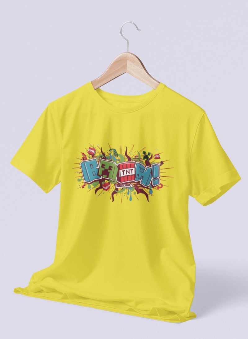 ZOOM Minecraft T-Shirt – Art Design for Kids