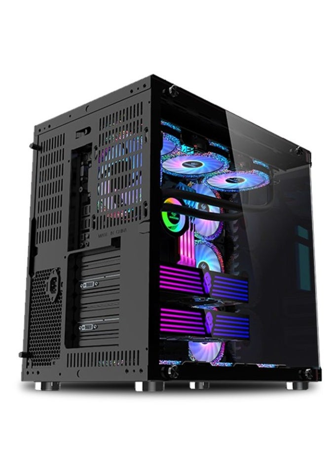 Truenort TrueNort Bruce III 4 pcs 120MM ARGB Fans with Controller Tempered Glass E-ATX Mid Tower Computer PC Case  - Image 3