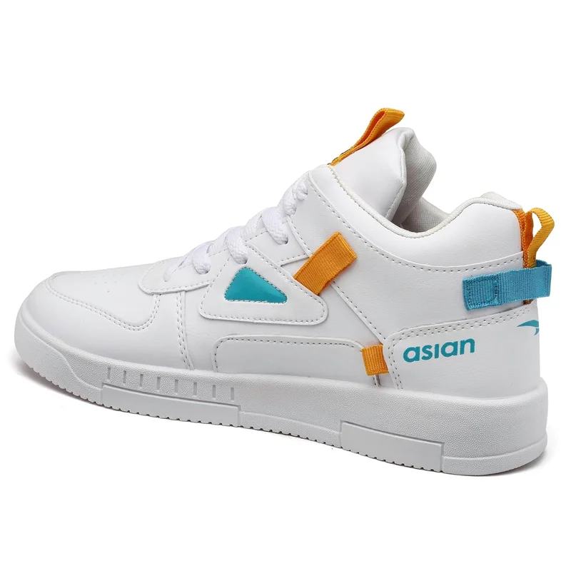 Asian White Mustard Sneakers for Men and Boys