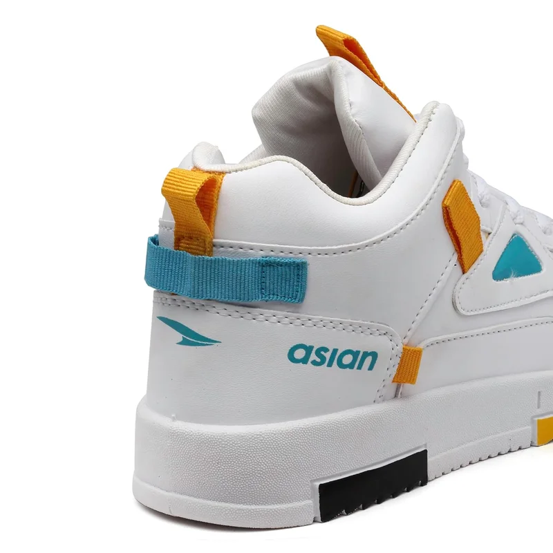 Asian White Mustard Sneakers for Men and Boys