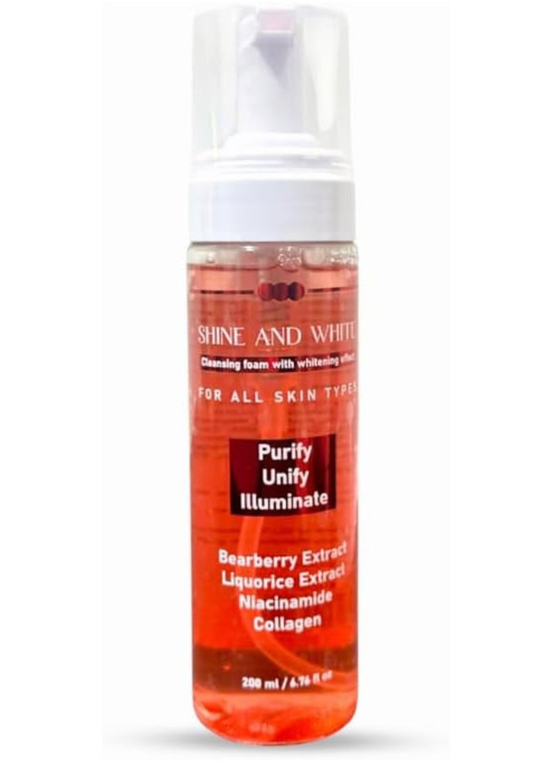 So Sandy SO SANDY SHINE&WHITE CLEANSING FOAM 200 ML 